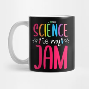 Science Is My Jam Funny Science Teacher Appreciation Mug